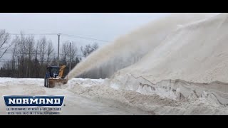 Souffleuses Industrielles Normand Industrial snowblowers [upl. by Newg]