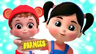 Here We Go Looby Loo  Dance Song  Nursery Rhymes for Children [upl. by Ilamad]