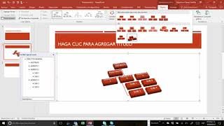 Crear un organigrama en PowerPoint 2016 [upl. by Esaertal]