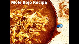 30 Minute Spicy Mole Rojo Red Mole Recipe I Molé Mama [upl. by Quita]