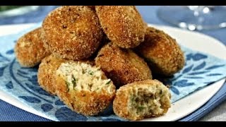 POLPETTE DI TONNO AL FORNO in 10 minuti  ricetta LIGHT  finger food [upl. by Mcmurry]