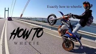 How To Wheelie SUPERMOTO Tutorial SUPERMOTO TIPS [upl. by Eward925]