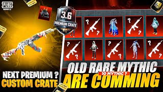 Premium Crate Last Date  Old rare Mythics Are Coming  PUBGM [upl. by Bannister652]