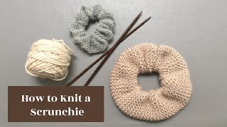 How to Knit a Scrunchie  an Annies Creative Studio FullLength Episode [upl. by Haidabez]