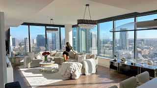 MY LUXURY 3 BR PENTHOUSE TOUR IN HOUSTON TX  Amazon Finds amp Decor DIY Tips vlog [upl. by Sikes]