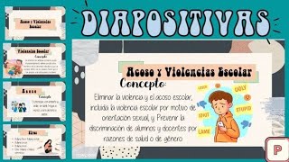 ✨Como hacer DIAPOSITIVAS BONITAS en POWER POINT 2021 [upl. by Ynoyrb]