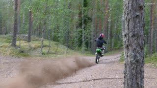 Kawasaki KX250  Incredible 2Stroke Sounds [upl. by Aynos]