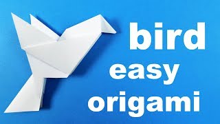 Easy origami bird for beginners [upl. by Maker795]