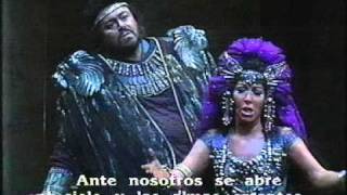 Luciano Pavarotti  Maria Chiara  AIDA  Finale  Scala Milano  Lorin Maazel 1986 [upl. by Nealon]