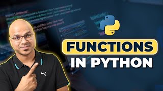 32 Python Tutorial for Beginners  Functions in Python [upl. by Adnohsar224]