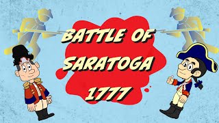 Battle of Saratoga American Revolution [upl. by Anitac101]