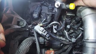 Changer injecteur  reprogrammation code Nissan Qashqaï 15 dci 110 [upl. by Brit]