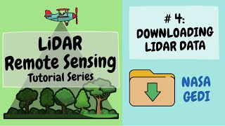 How to Download Free LiDAR NASA GEDI Data Lidar remote sensing  Part 4 [upl. by Inot171]