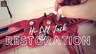 How To Restore A HiLift Jack  COMPLETE TEAR DOWN RESTORATION AND REBUILD [upl. by Relyat207]