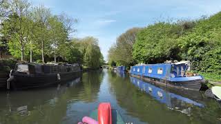 Seven Hour quotslow TVquot Canal Journey around London Borough of Hillingdon Rickmansworth to Yeading [upl. by Romeo99]