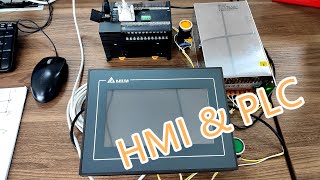 HMI and PLC programming and testing [upl. by Alamac]