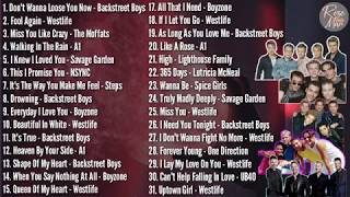 Group Boybands  Greatest Hits  NonStop Playlist [upl. by Fedirko534]