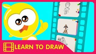 Lottie Dottie Mini  Learn To Draw  Kids Cartoons [upl. by Hebrew755]