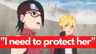 Boruto Wants to Protect Sarada from Momoshiki [upl. by Cicely219]