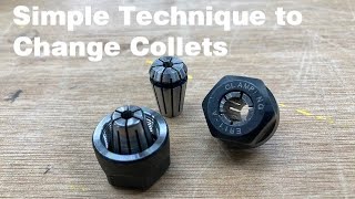 How to Change the Collets in your Spindle [upl. by Eidod609]