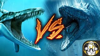 Mosasaurus vs Tylosaurus  Who Wins  Jurassic World 2 [upl. by Nwahser493]