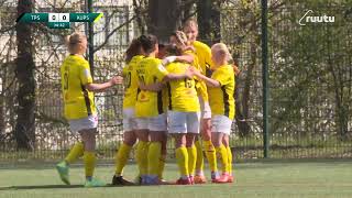 Kooste TPS – KuPS 1–4  Kansallinen Liiga  652023 [upl. by Tharp]