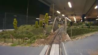 Cab Ride along Sweden’s Largest Model Railway Layout and Fiddle Yards [upl. by Arec]