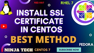 How to Install SSL Certificate in CentOS  The Ultimate Guide [upl. by Lasonde]