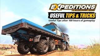 Expeditions A Mudrunner Game  Useful Tips amp Tricks [upl. by Freda]