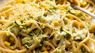 Pasta with Creamy Zucchini Sauce [upl. by Ylrak]