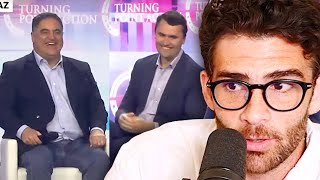 Cenk Uygur amp Charlie Kirk Speak At Conference  HasanAbi Reacts [upl. by Slocum274]