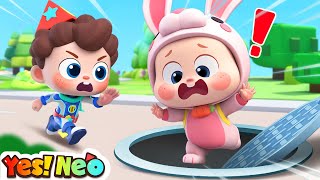 Lets Jump Safety  Safety Rescue Team  Safety Rules  Nursery Rhymes amp Kids Songs  Yes Neo [upl. by Werby]