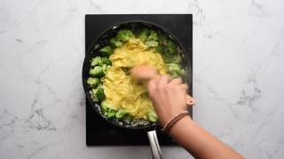 Tagliatelle met gerookte zalm en broccoli [upl. by Nabala]