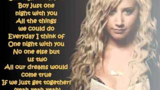 Ashley Tisdale He said she said LYRICS [upl. by Malet]