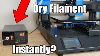 Inline 3D Printing Filament Dryer  Does It Work [upl. by Riamu]