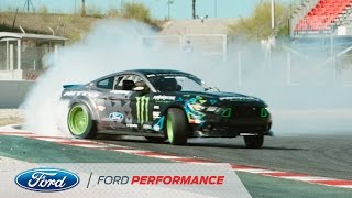 Vaughn Gittin Jr and his Ford Mustang RTR in quotForever Driftquot  Ford Mustang RTR  Ford Performance [upl. by Healey461]