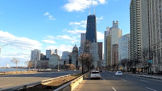 Chicago Lake Shore Drive to Indiana [upl. by Gertrude]