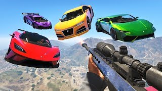 EXTREME SNIPERS vs STUNTERS GTA 5 Online [upl. by Erline235]