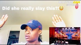 Glennis Grace Singer Slays quotRun To Youquot by Whitney Houston  Americas Got Talent 2018 REACTION [upl. by Philis]