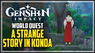 A Strange Story in Konda Genshin Impact Konda Village Well Key [upl. by Lyrehs]