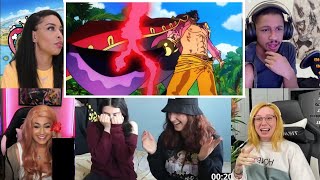 Roger vs Whitebeard Clash  One Piece 965  Reaction Mashup [upl. by Ilyse]