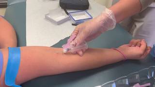 Medical Assistant  Phlebotomy Procedure  AIMS Education [upl. by Naujd]