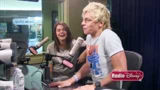 Maia Mitchell amp Ross Lynch Accents  Radio Disney [upl. by Fleck]