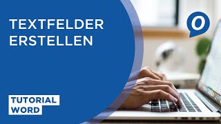 Tutorial Microsoft Word Textfelder erstellen [upl. by Chaney]