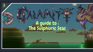 Sulphuric sea guide  Calamity mod Terraria  Version 145007 [upl. by Ellivro]