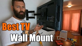 The Easiest Way To Mount A TV To A Wall  THE HANDYMAN [upl. by Asirb]