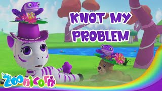 Zoonicorn  Maple Learns To Tie A Knot  Magical Adventures In Zooniverse  Kids Cartoon [upl. by Clements]