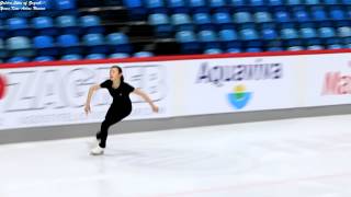 Yuna Kim quotAdios Noninoquot  Official practice Day2 [upl. by Aidil97]