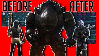 ARK  LAVA GOLEM  How to RUN the cave and get EASY loot [upl. by Illek380]