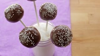 How To Make Chocolate Cake Pops  Simply Bakings [upl. by Paulo]